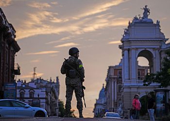 روسی ڈرون اوڈیشہ کے علاقے میں ایک پل پر حملہ کرتے رہتے ہیں